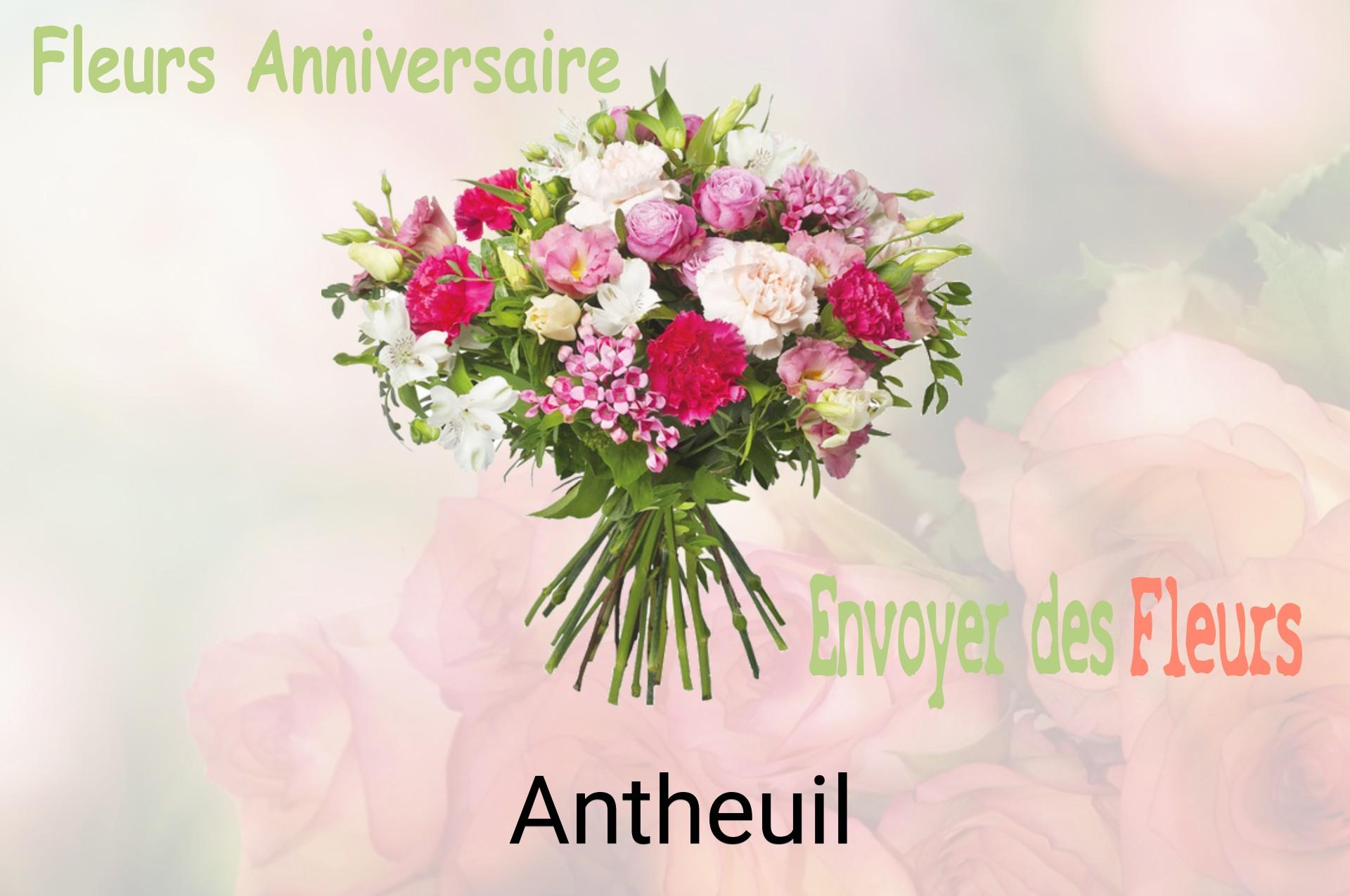 Bouquet de fleurs d’anniversaire livré à Antheuil